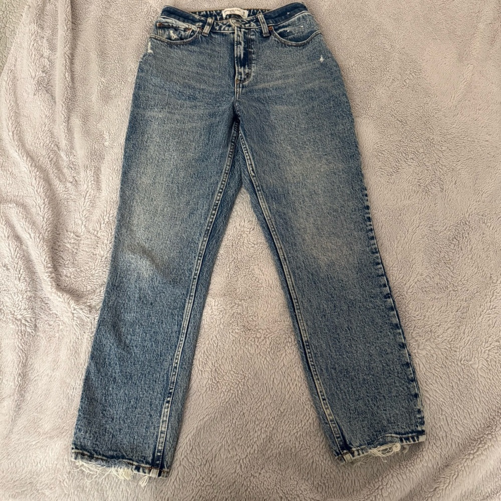 Abercrombie Curve Love Mom Jeans